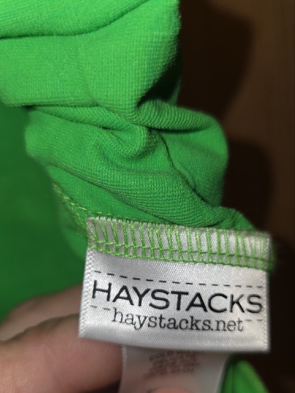 Bright Green Ruffled Tank Top - Picture 2 of 4